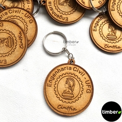 Chaveiros Personalizados de MDF - Profissões na internet