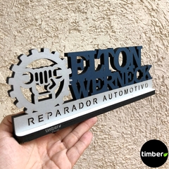Imagem do Placa Profissional Personalizada de MDF