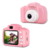 Mini Camara Digital Suono Rosa (AYV0268) Recargable P/Niños Incluye Juegos Usb 2.0/Micro Sd