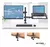 Soporte Netmak Nm-St26 Articulado Para Monitor Y Notebook - tienda online