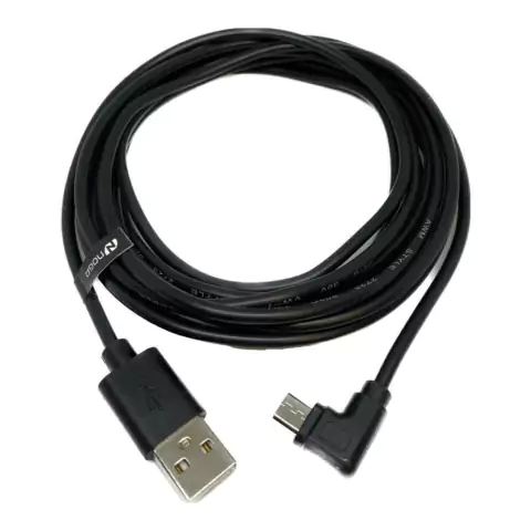 Cable Noganet USB a Micro USB 90° – 3 Metros (En Bolsa)
