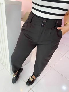 Calça cenoura alfaitaria - comprar online