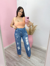 Calça jeans cinto
