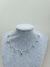 Choker 10 pontos de luz coloridos 40cm