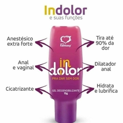 Gel Anestésico InDolor 15g Sexy Fantasy na internet