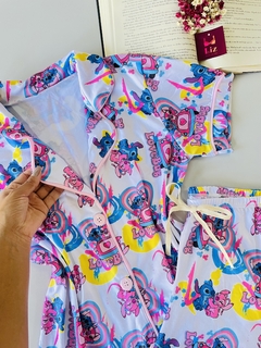 Pijama Americano estampado - Liz Moda Íntima