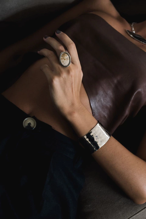 Anillo Cairo - Marrón