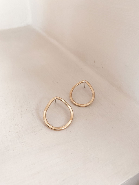 Aros Gota - Bronce