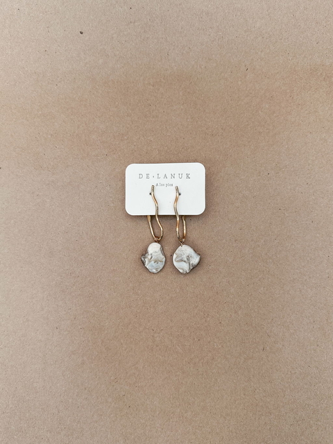 Aros Malta - Bronce & Nácar Beige