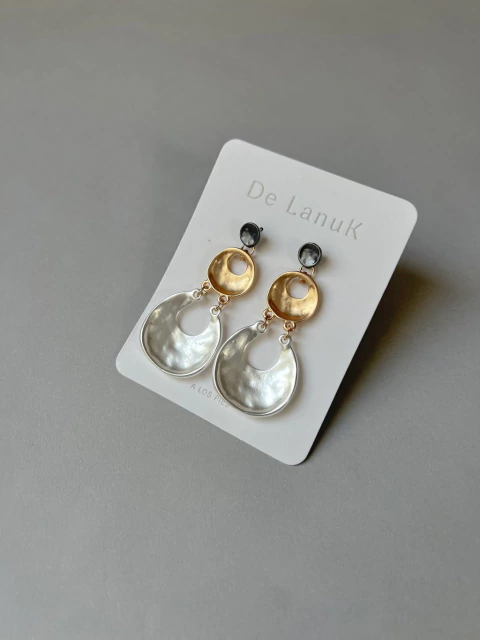 Aros Sayen - Plateado & Dorado