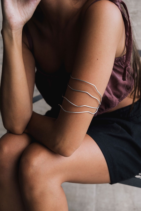 Brazalete Luanda alpaca