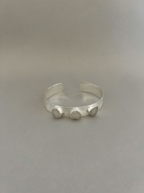 Brazalete Mumbai - Drusa & Plata