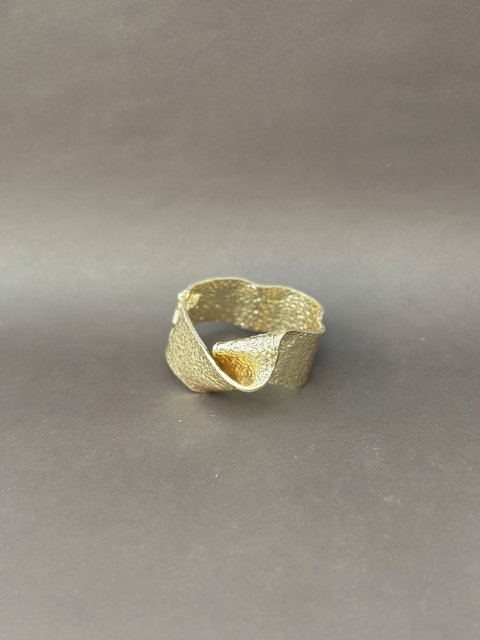 Brazalete Zinia - Dorado