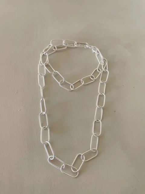 Cadena cinto/collar Nymia - Plateado