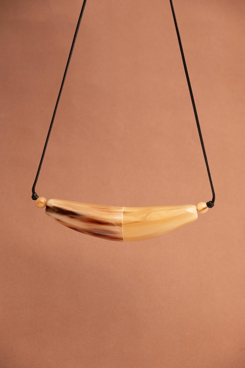 Collar Cincha - Asta Marrón