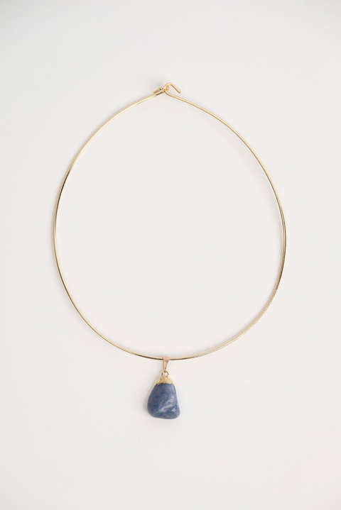 Collar Mila - Angelita Oro & Gargantilla Oro