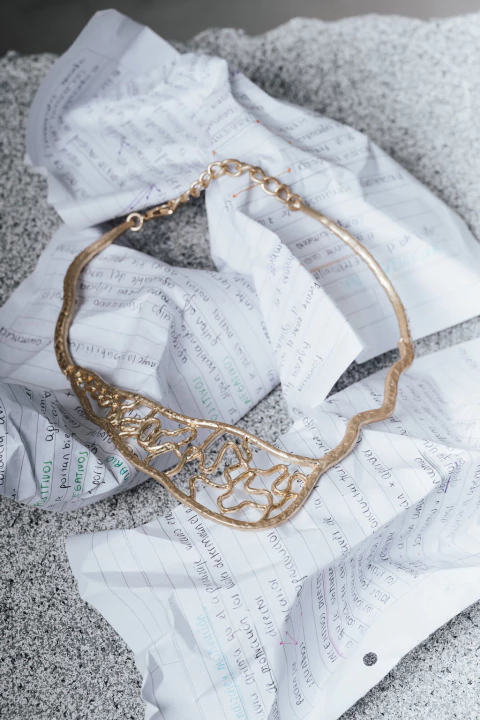 Collar Phiros - Dorado