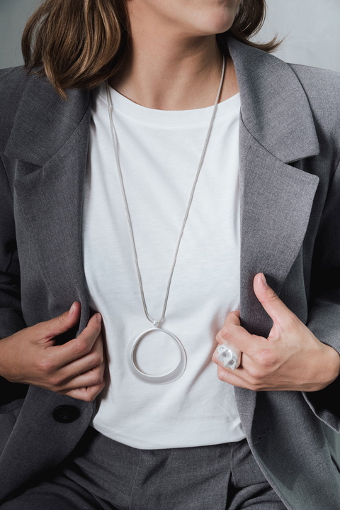Collar Thalia - Plateado