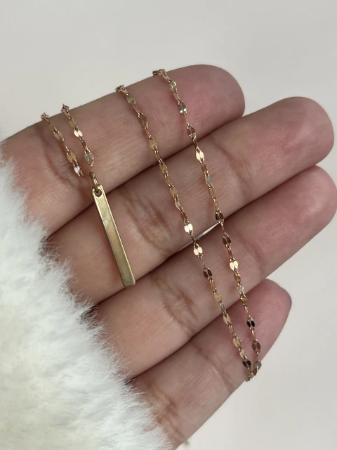 Collar MIni Chapita Rose Acero Rose