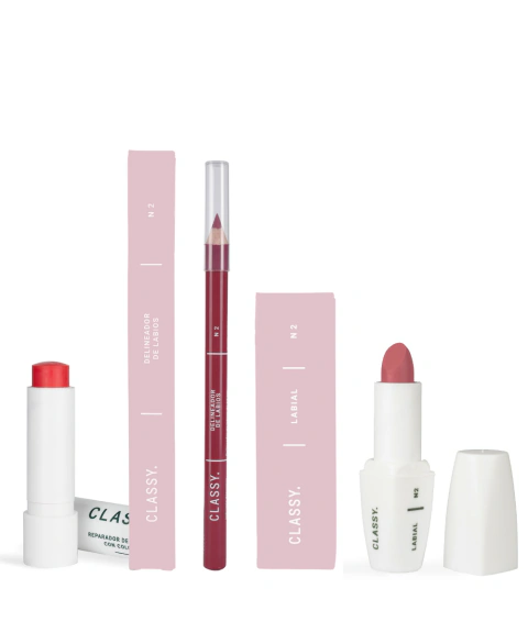 Kit Labios Rosado Nude Color