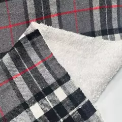 PAÑO CUADRILLE CON PIEL NEGRO-GRIS en internet