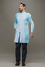 Jaleco Masculino Charles - Azul Claro - Dr. Bio Jalecos