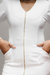 Jaleco Feminino Lara - Branco