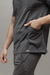 Scrub Masculino Pedro - Grafite - comprar online