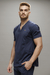 Scrub Masculino Pedro - Azul Marinho - Dr. Bio Jalecos