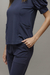 Scrub Feminino Veneza - Azul Marinho - Dr. Bio Jalecos