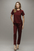 Scrub Feminino Charlote - Marsala na internet