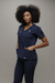 Scrub Feminino Isabela - Azul Marinho - comprar online