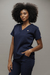 Scrub Feminino Isabela - Azul Marinho - Dr. Bio Jalecos