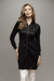 Jaleco Feminino Teodora - Preto - Dr. Bio Jalecos