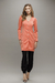 Jaleco Feminino Sophia - Salmão - Dr. Bio Jalecos