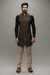Jaleco Masculino Charles - Musgo-Preto
