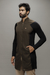 Jaleco Masculino Charles - Musgo-Preto - comprar online