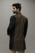 Jaleco Masculino Charles - Musgo-Preto