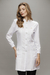 Jaleco Feminino Catarina - Branco - Dr. Bio Jalecos