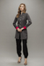 Jaleco Feminino Catarina - Cinza-Pink