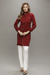 Jaleco Feminino Kate - Bordô - Dr. Bio Jalecos