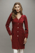 Jaleco Feminino Sophia - Marsala - comprar online