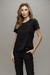 Scrub feminino Charlote - Preto - Dr. Bio Jalecos