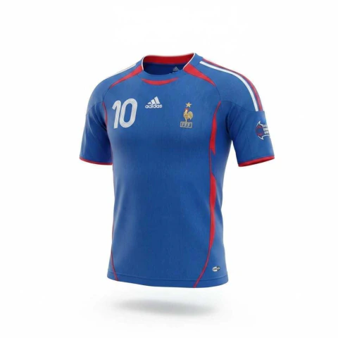 Camiseta Francia Mundial 2006 Zidane