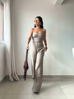 Calça em Alfaiataria - Stella - Linnda Store