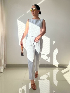 Calça Em Algodão - Simona - Linnda Store
