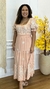 VESTIDO CERISE BEGE - Donattela - Moda Evangélica 
