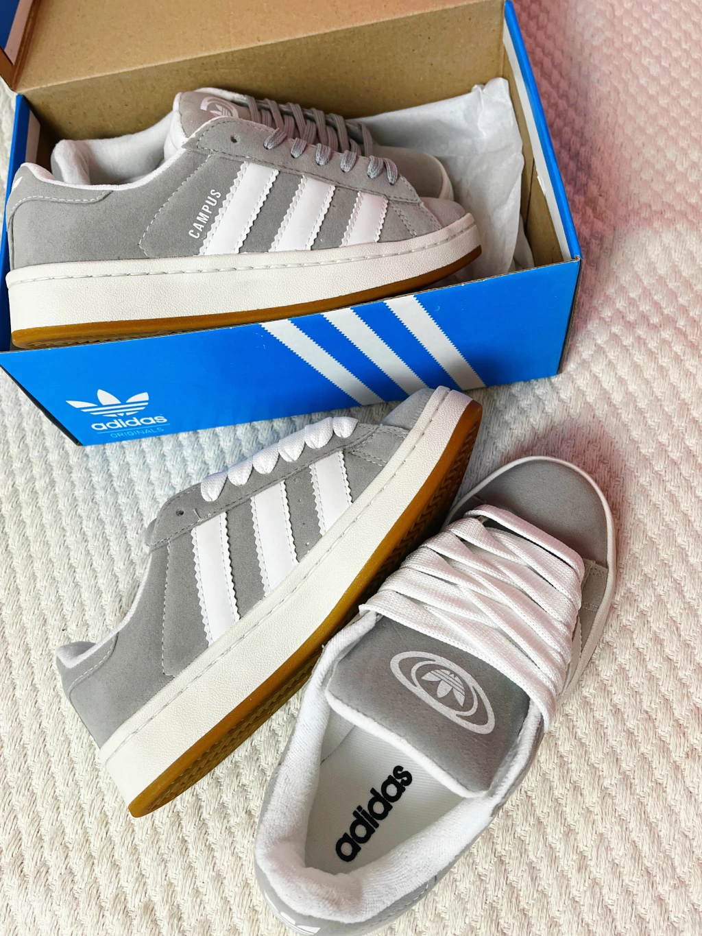 TÊNIS ADIDAS CAMPUS CINZA