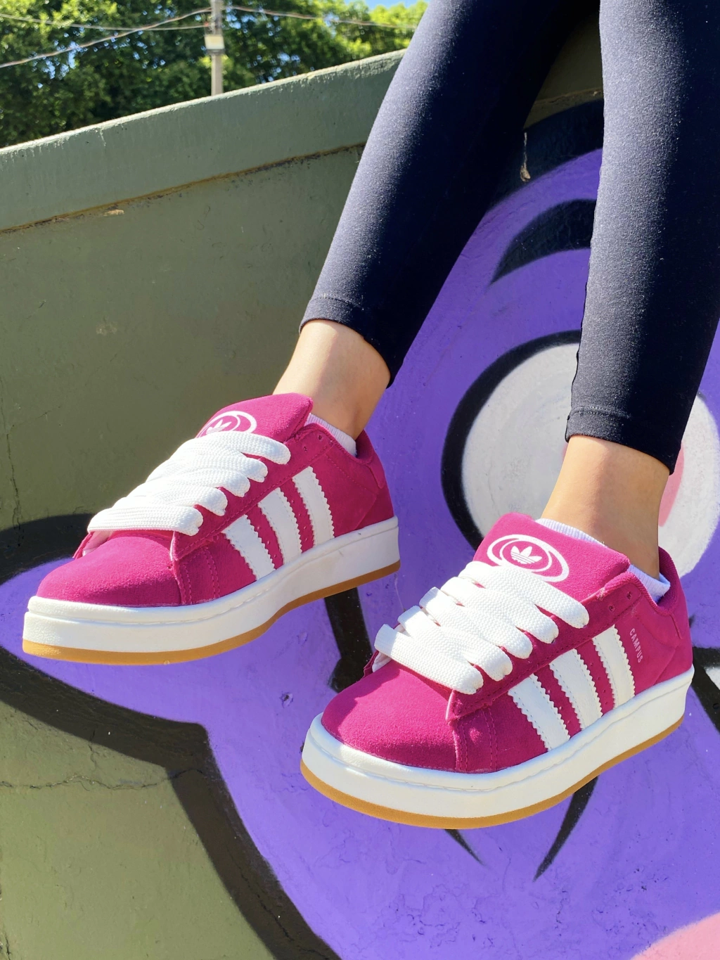 TÊNIS ADIDAS CAMPUS ROSA