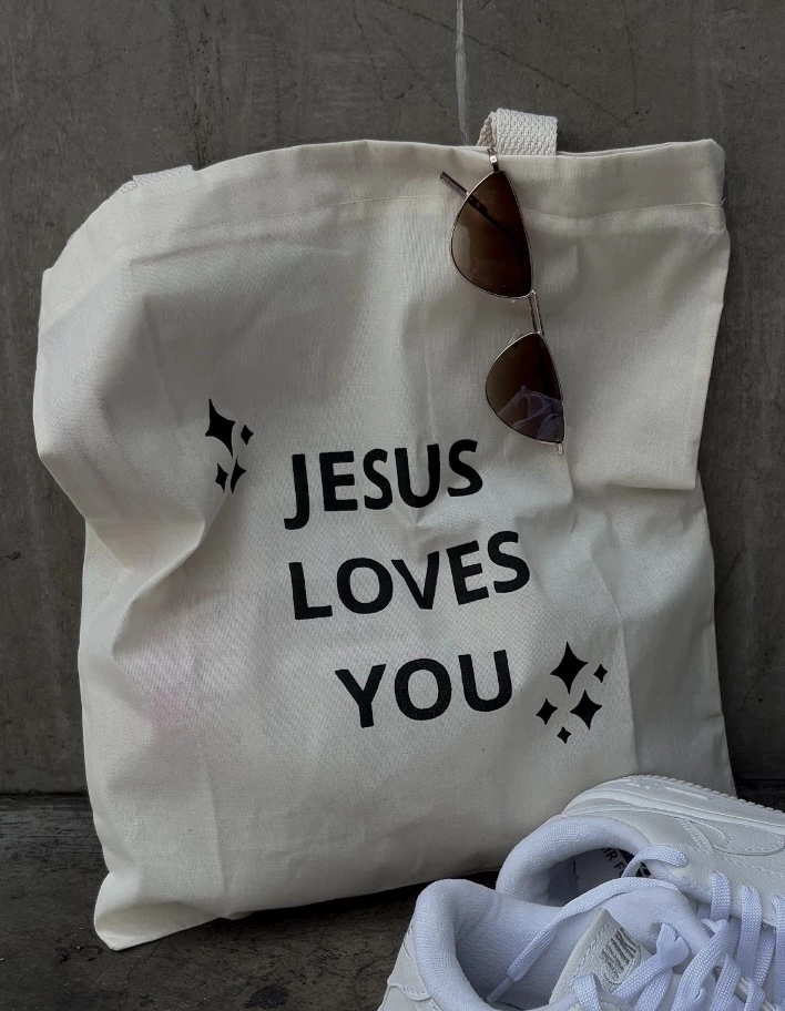 ECOBAG JESUS LOVES YOU
